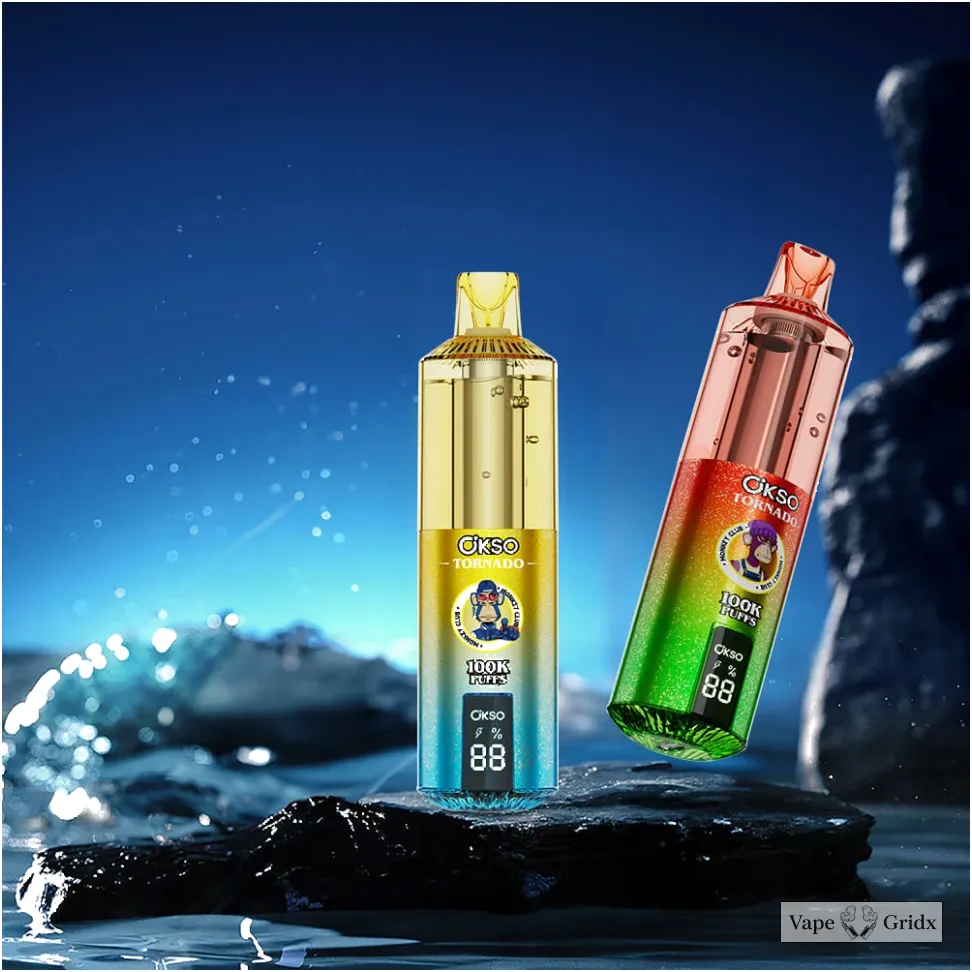 OKSO Tornado 100000 100K Trekjes Dual Mesh Wegwerp vape - image 9