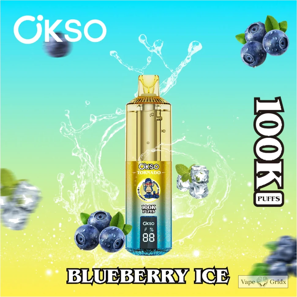 OKSO Tornado 100000 100K Trekjes Dual Mesh Wegwerp vape - image 10