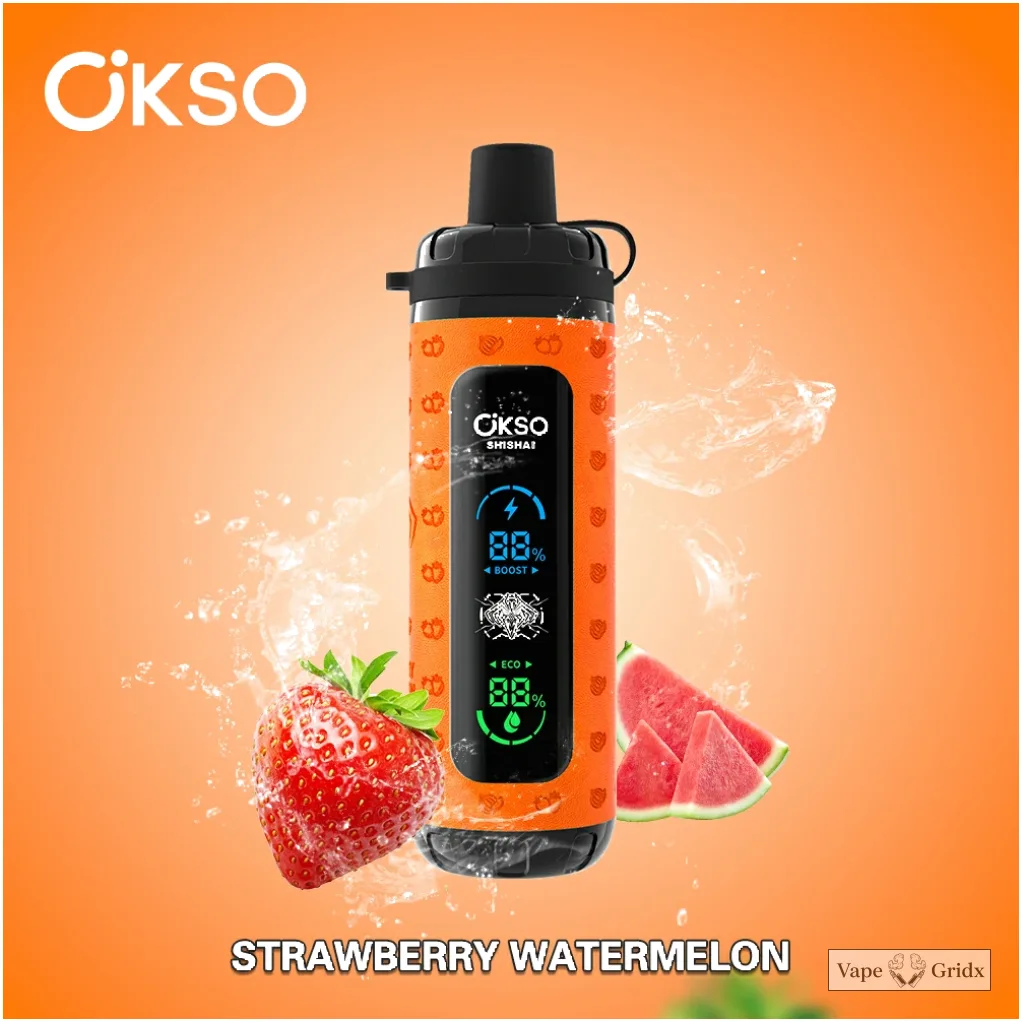 OKSO Shisha MAX 40000 40K Trekjes LED Wegwerp vape - image 2