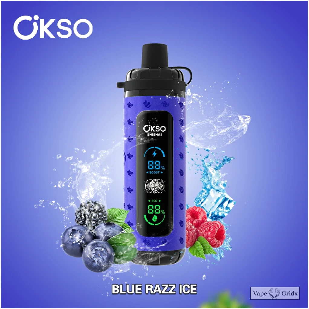 OKSO Shisha MAX 40000 40K Trekjes LED Wegwerp vape - image 6