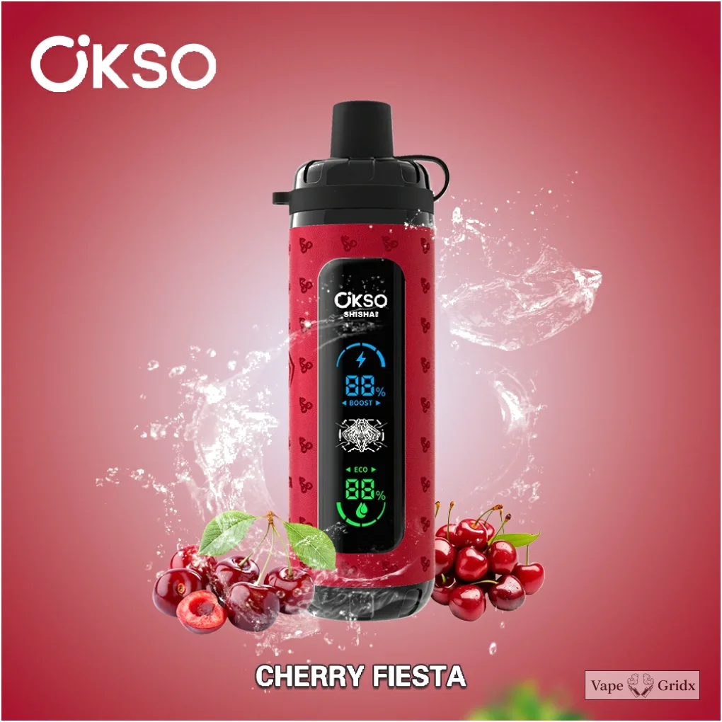 OKSO Shisha MAX 40000 40K Trekjes LED Wegwerp vape - image 7
