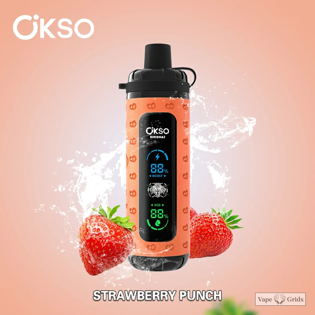 OKSO Shisha MAX 40000 40K Trekjes LED Wegwerp vape - image 9