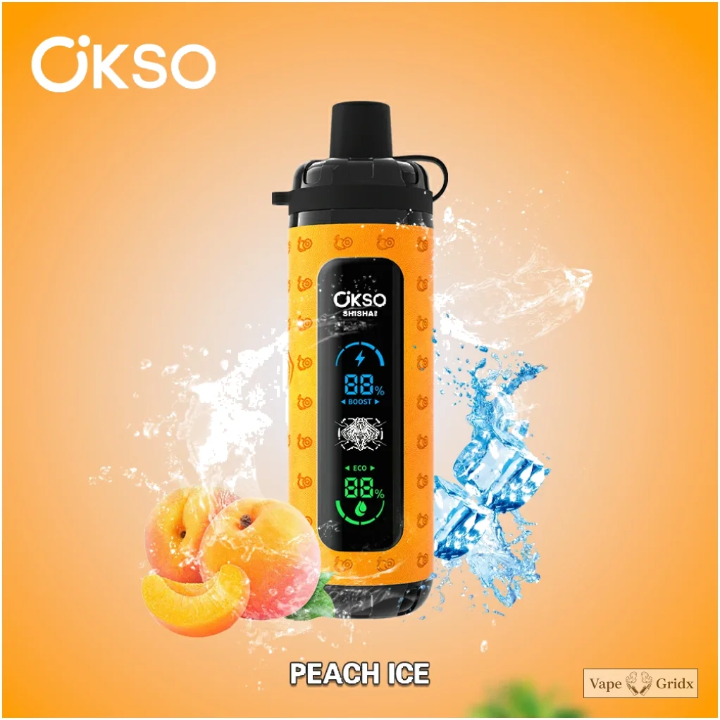 OKSO Shisha MAX 40000 40K Trekjes LED Wegwerp vape - image 10