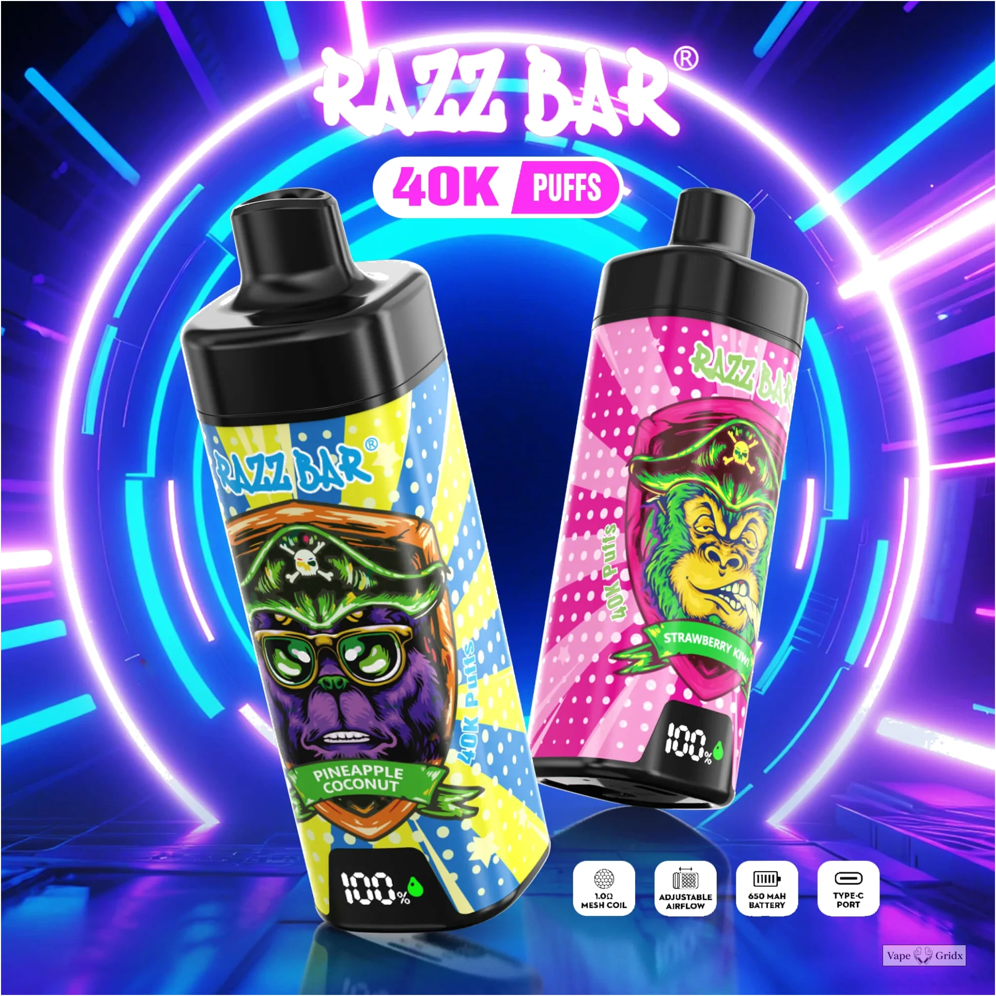 RAZZ Bar Smart Screen 40000 40K Wegwerp vape - image 2