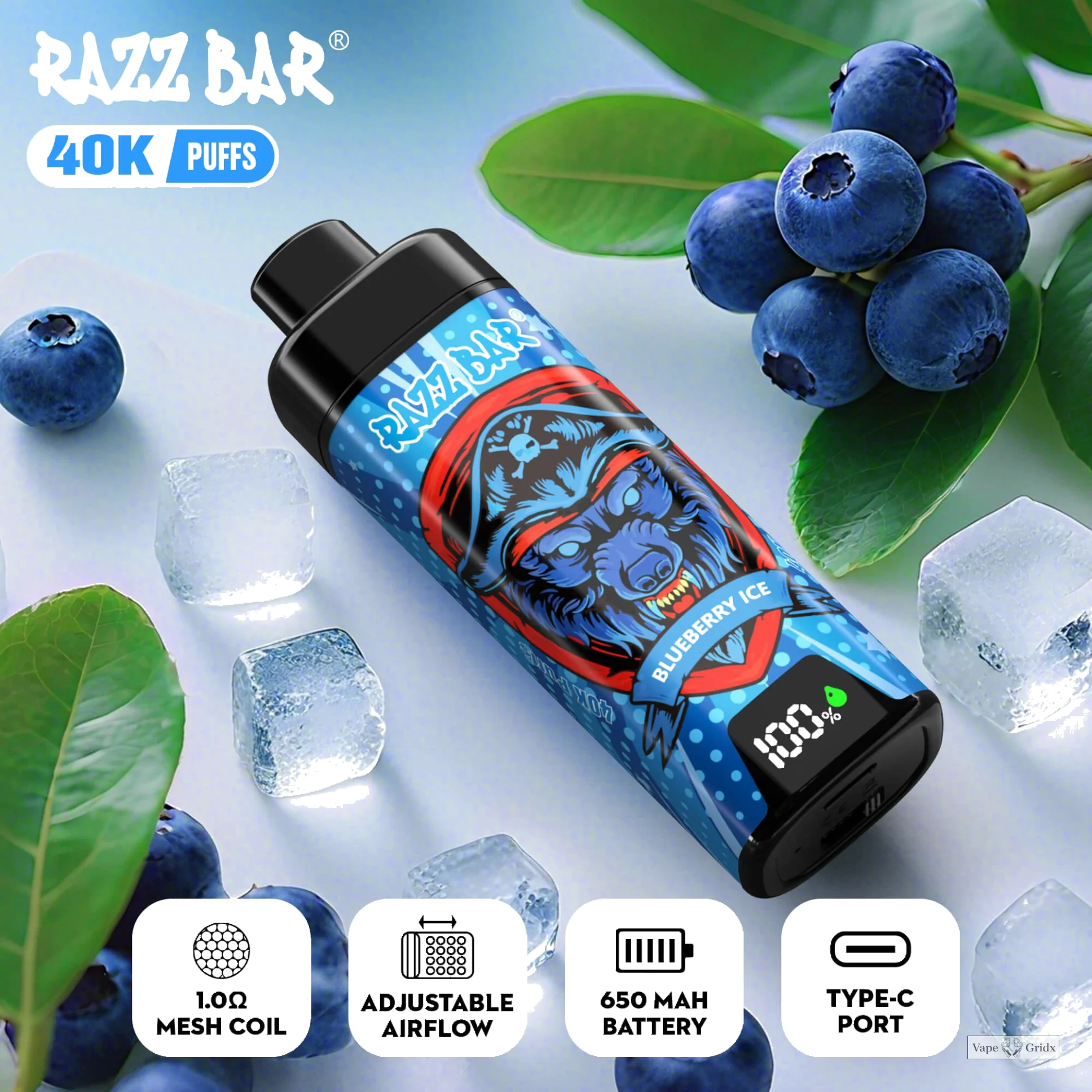 RAZZ Bar Smart Screen 40000 40K Wegwerp vape - image 4