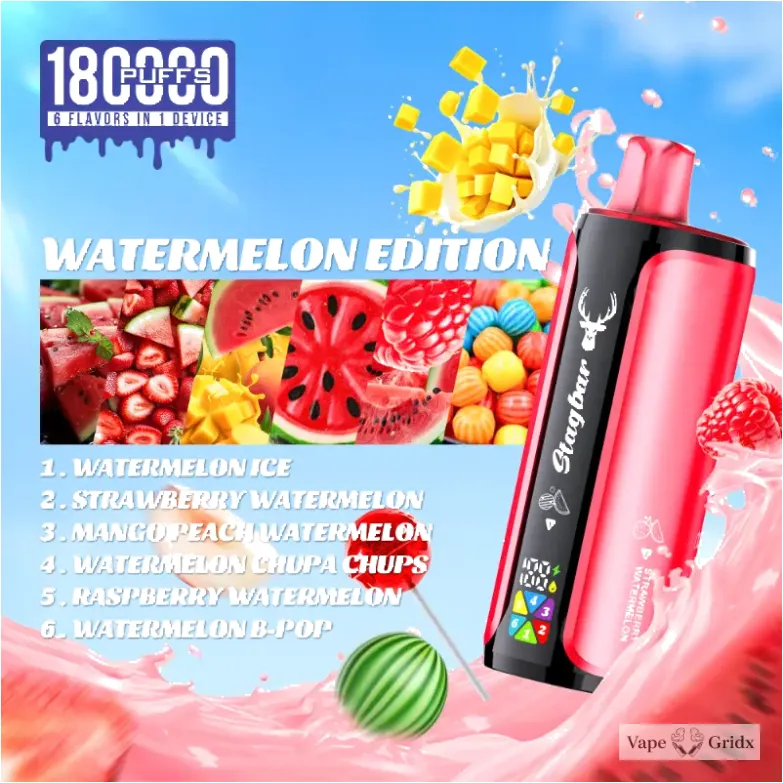 Stag Bar 6-in-1 180000 180K Trekjes 6 smaken Wegwerp vape - image 6