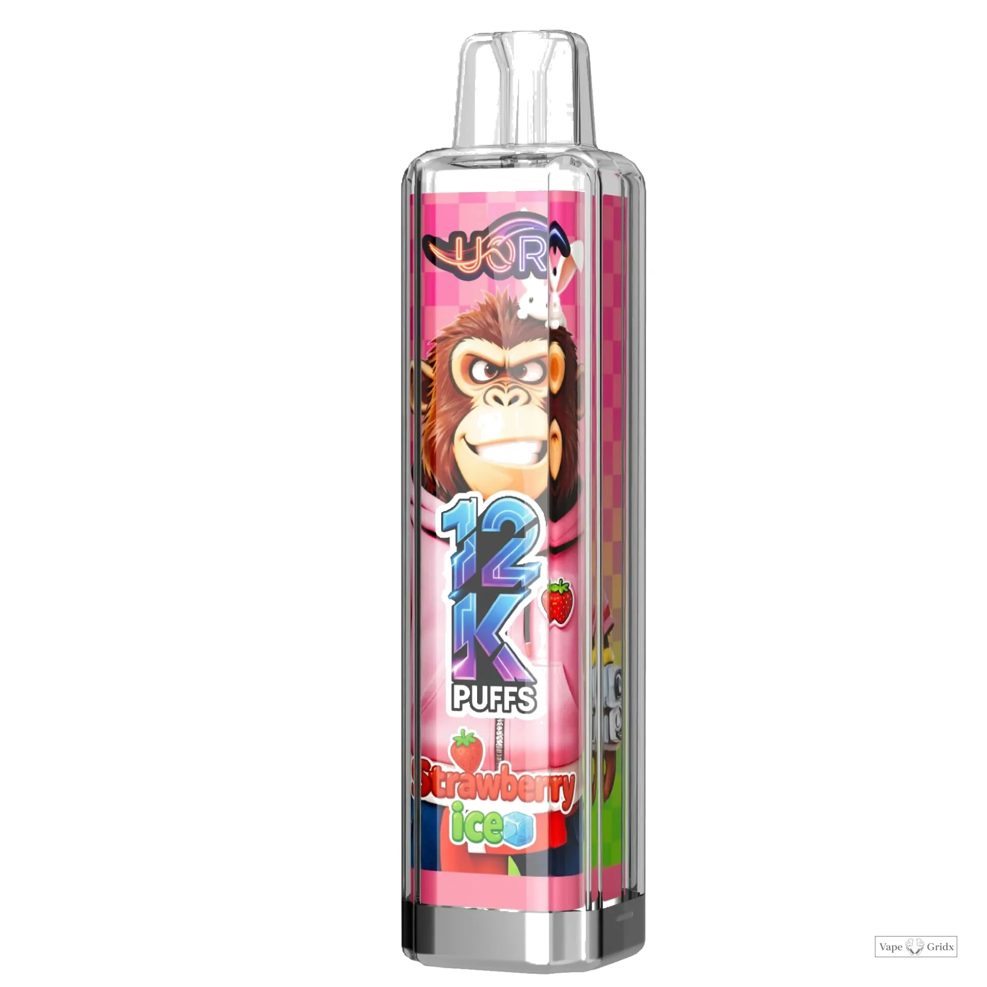 UOR Crystal 12000 12K Trekjes RGB Light Wegwerp vape