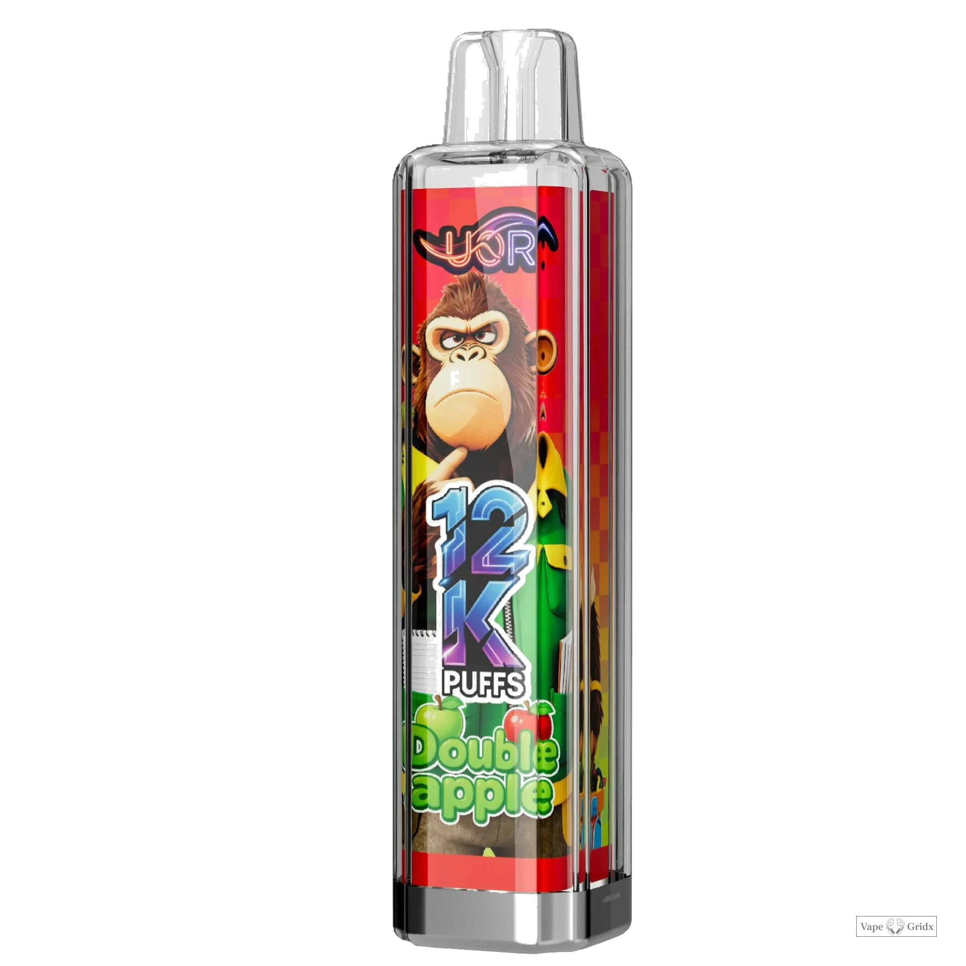 UOR Crystal 12000 12K Trekjes RGB Light Wegwerp vape - image 2