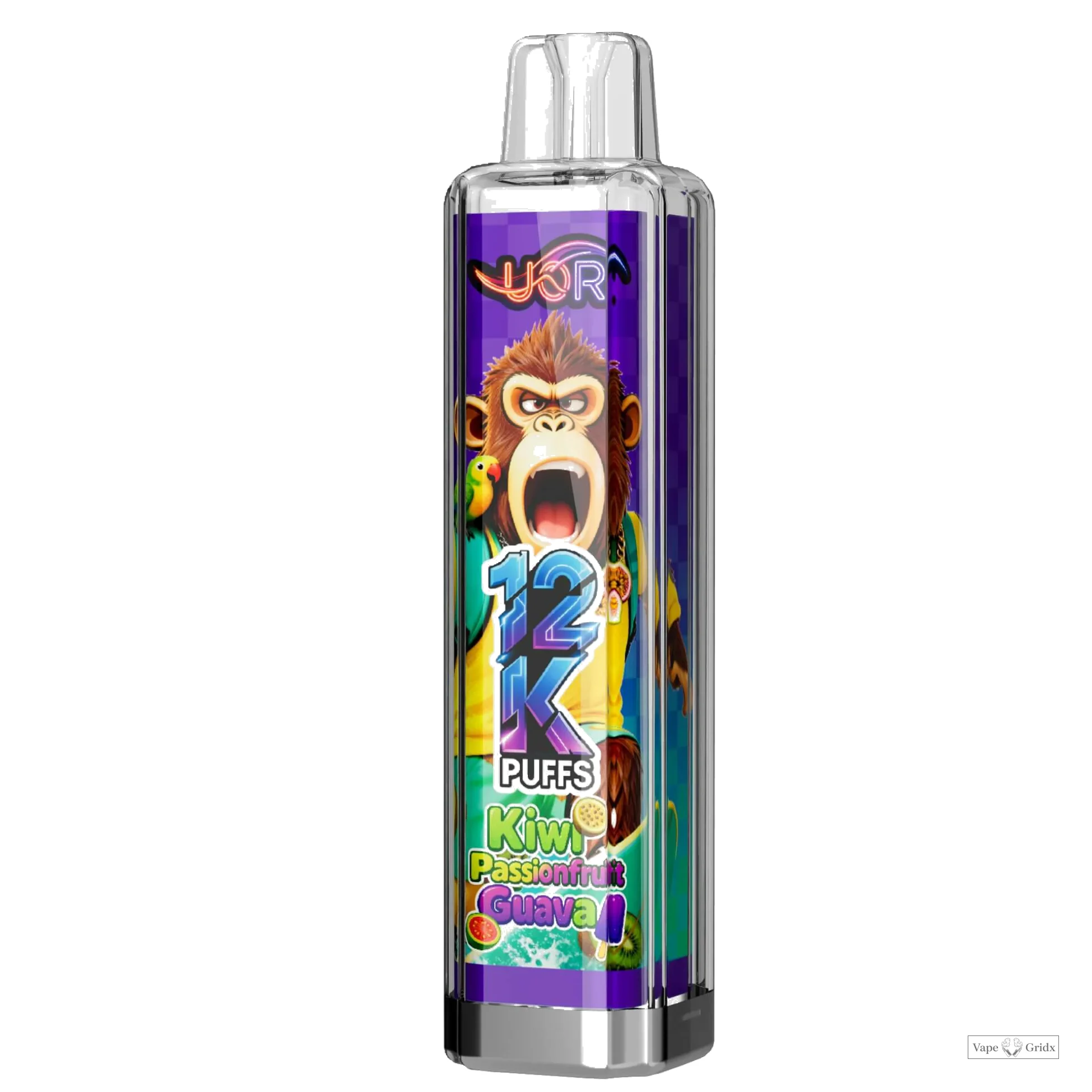 UOR Crystal 12000 12K Trekjes RGB Light Wegwerp vape - image 11