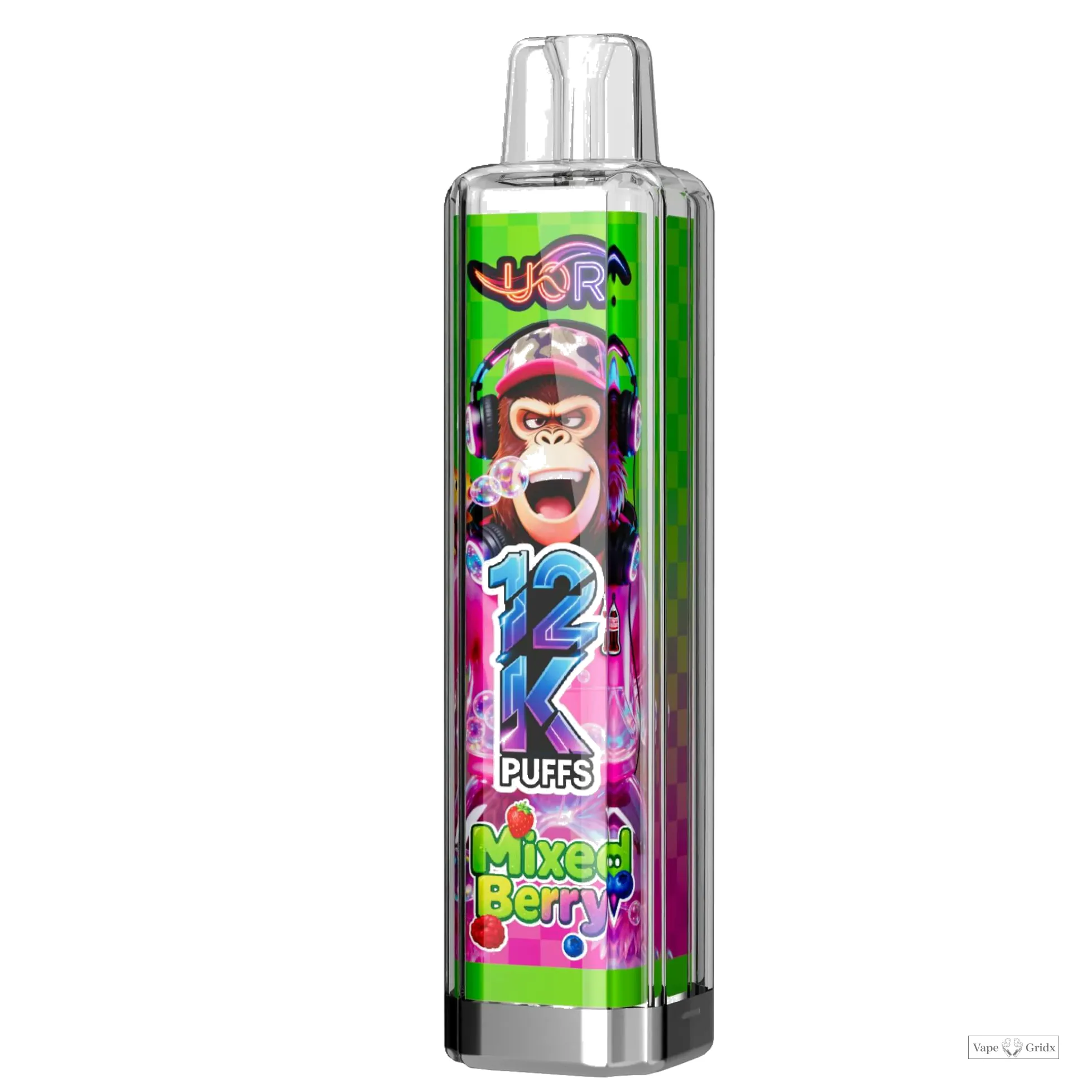 UOR Crystal 12000 12K Trekjes RGB Light Wegwerp vape - image 12