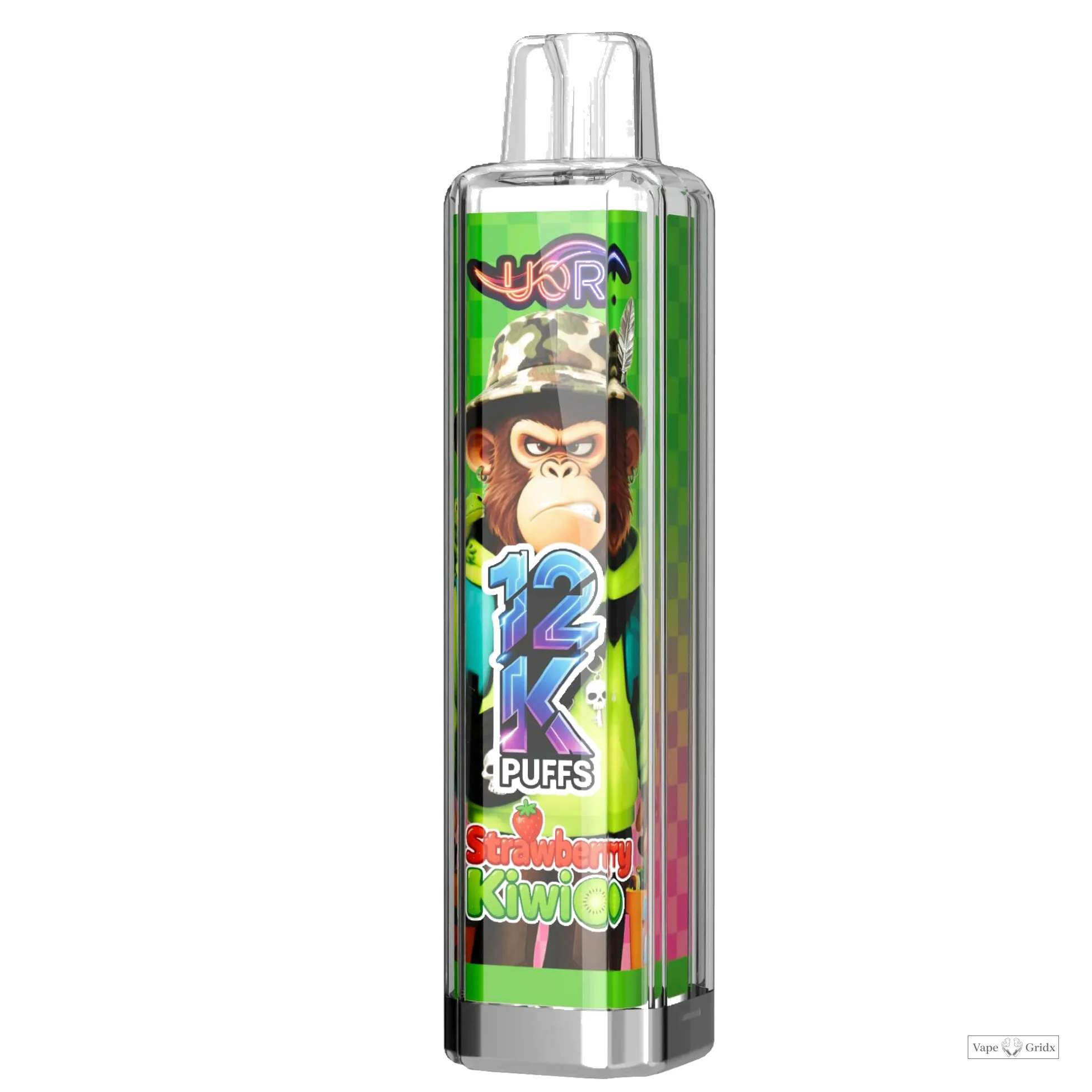 UOR Crystal 12000 12K Trekjes RGB Light Wegwerp vape - image 3
