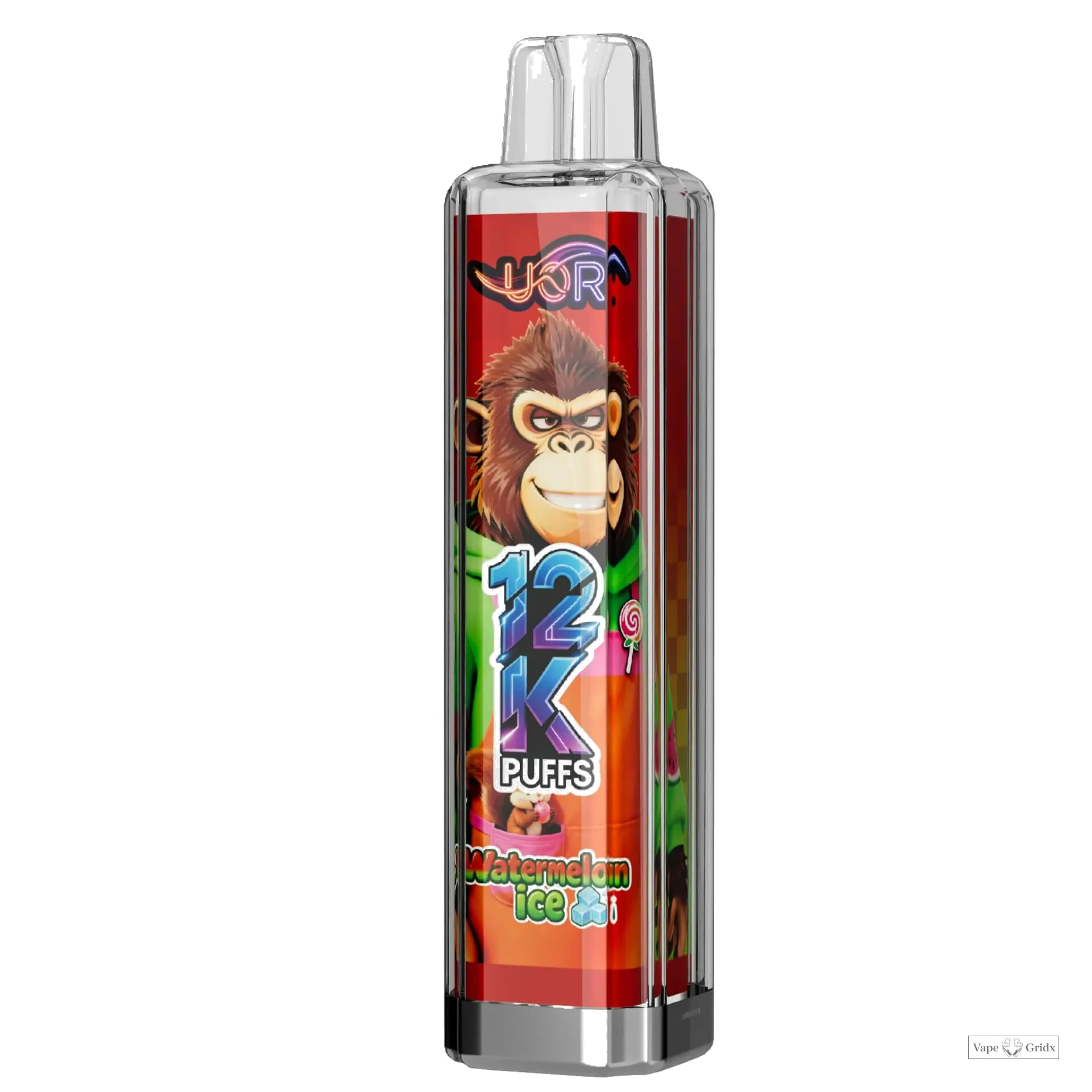 UOR Crystal 12000 12K Trekjes RGB Light Wegwerp vape - image 4