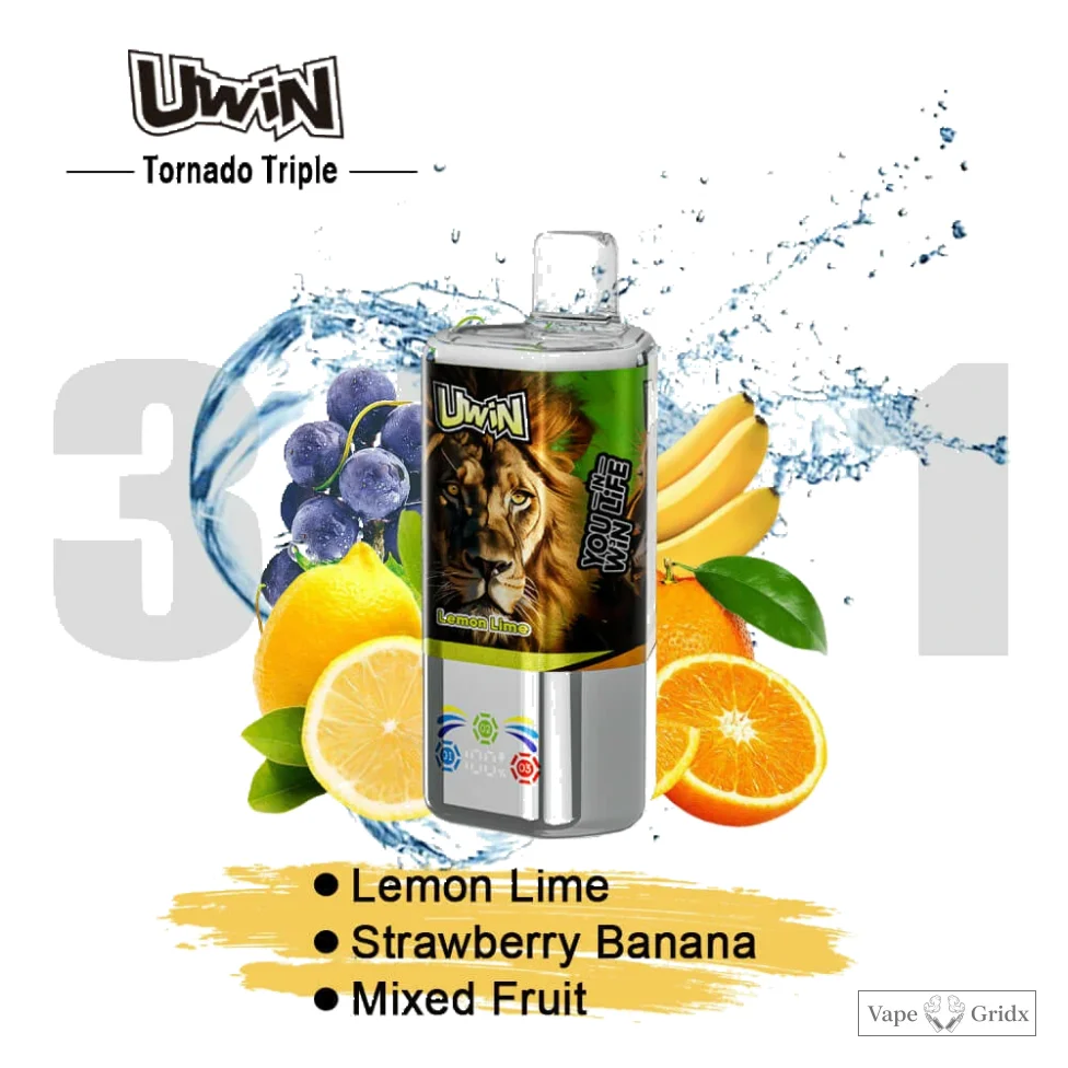 UWIN Tornado 60000 60K Trekjes 3-in-1 wegwerp vape - image 4