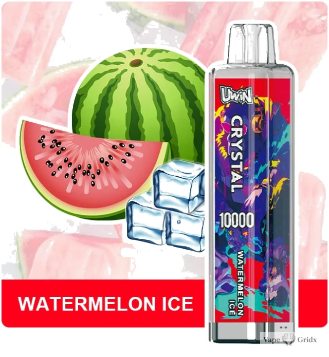 Uwin Crystal 10000 10K Trekjes RGB wegwerp vape - image 2