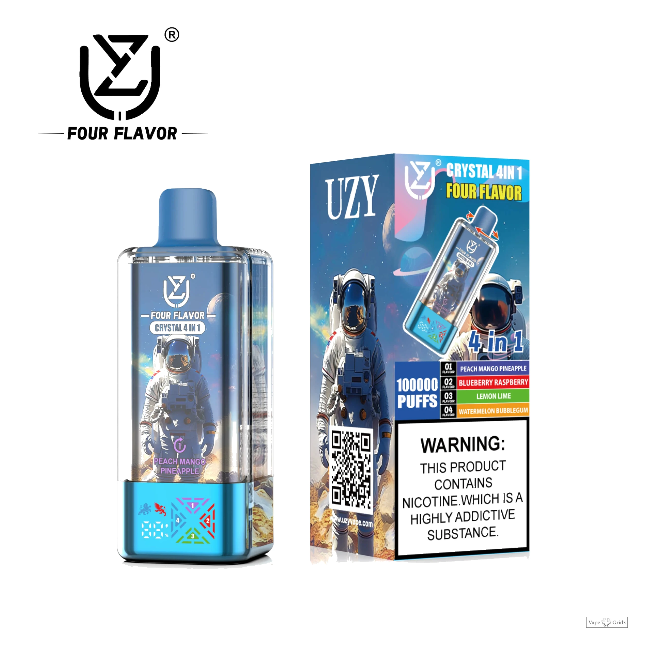 UZY Crysta 100000 100K Trekjes 4-in-1 Wegwerp vape - image 9