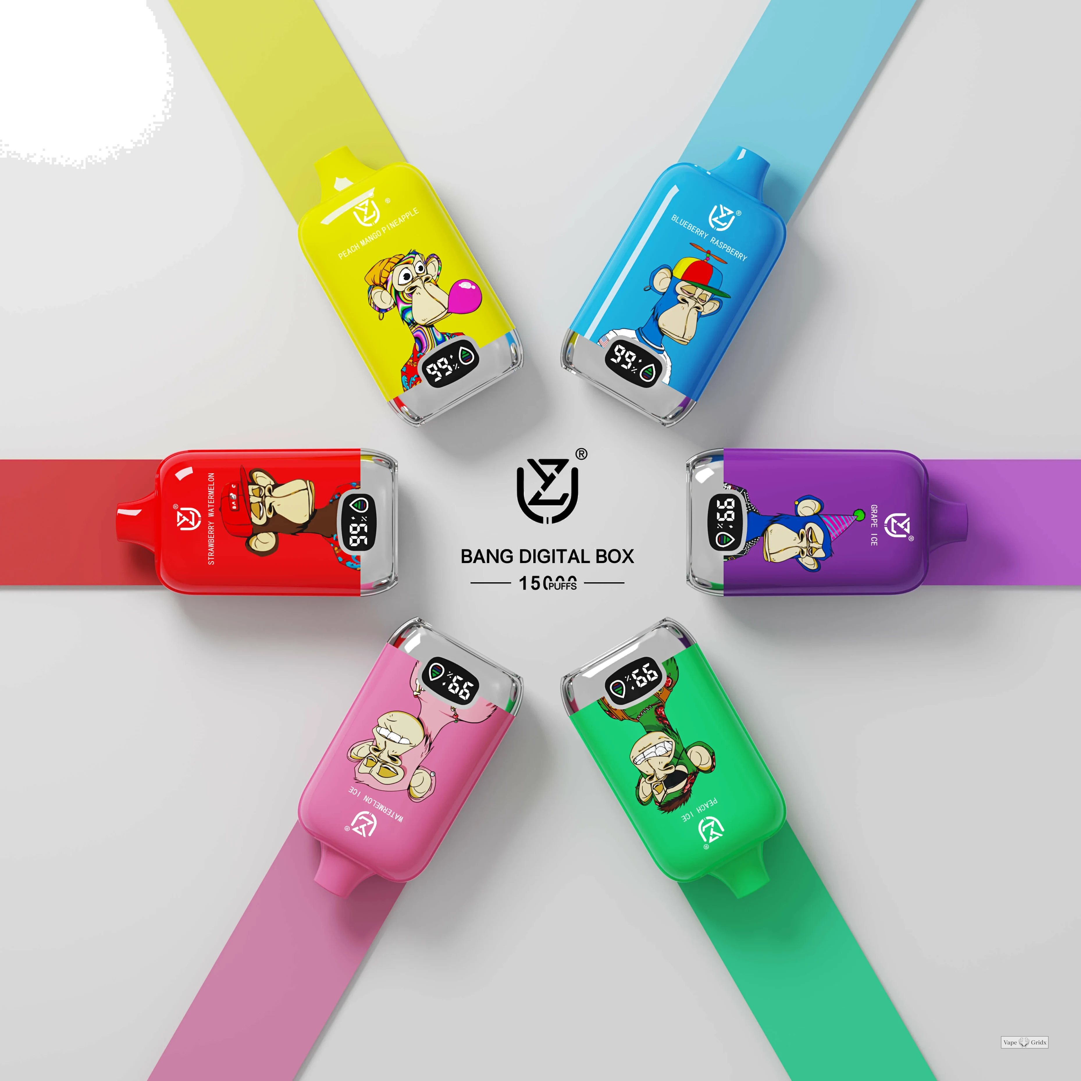 UZY Bang Digital 15000 15K Trekjes Digitale Wegwerp vape - image 7