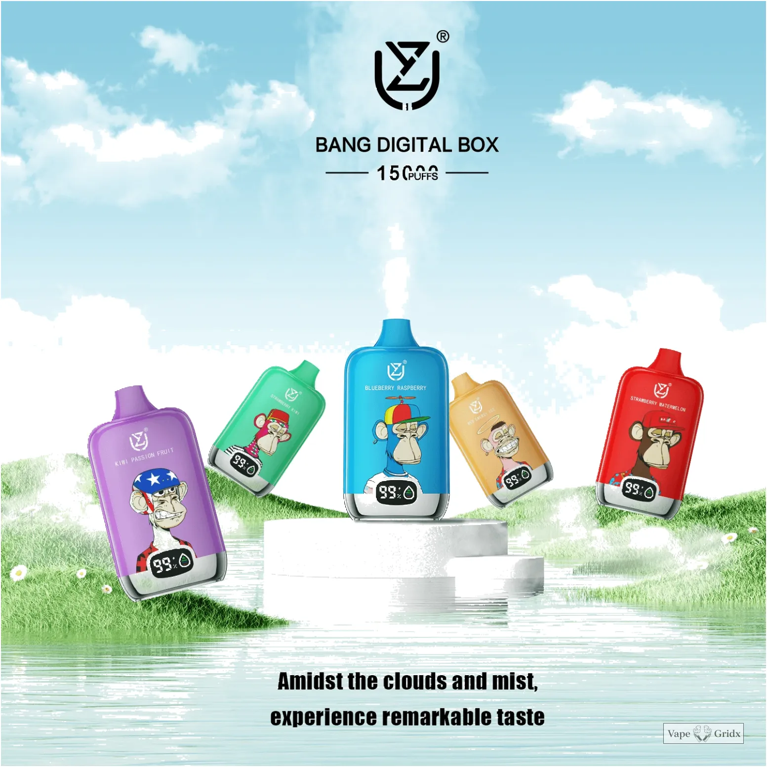 UZY Bang Digital 15000 15K Trekjes Digitale Wegwerp vape - image 9