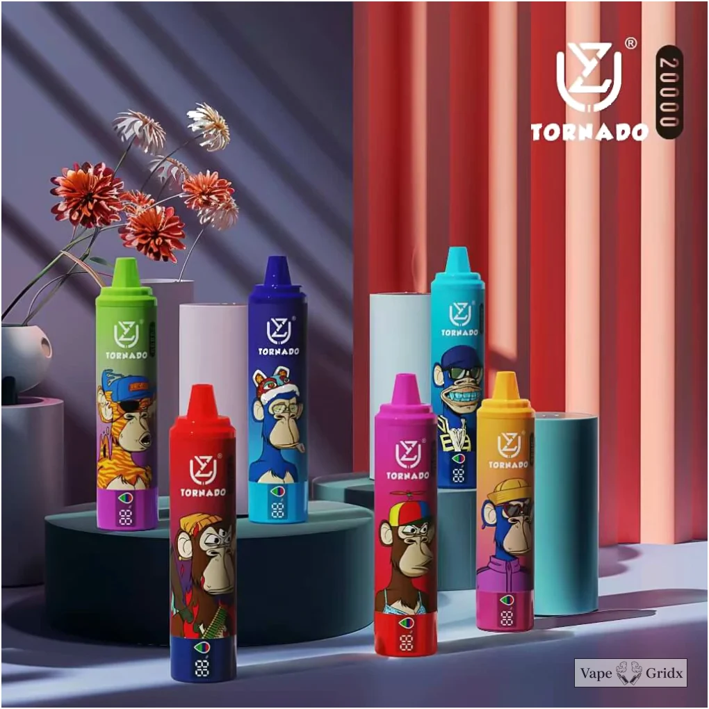 UZY Tornado 20000 20K Trekjes Mesh Coil wegwerp vape - image 4