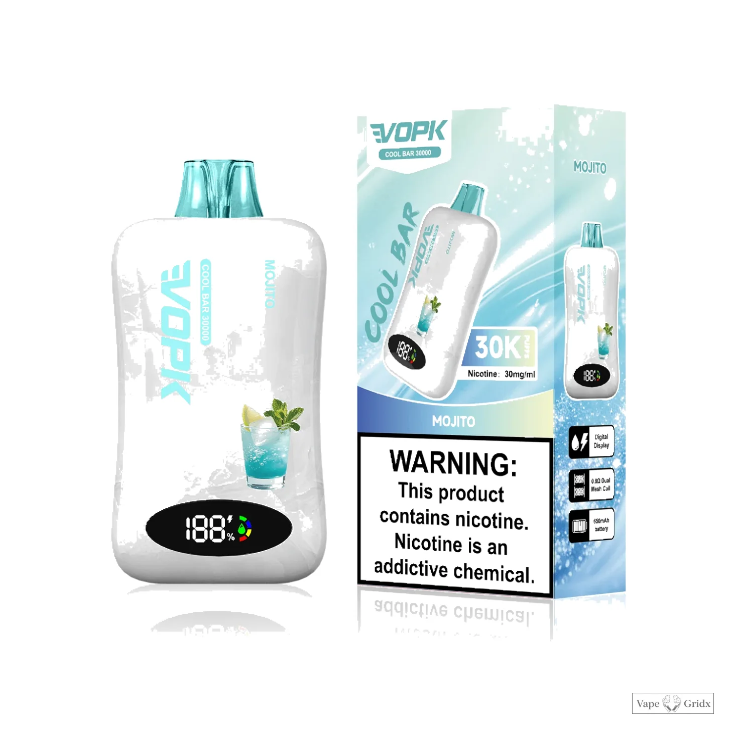 VOPK COOL Bar 30000 30K Trekjes Wegwerp Vape - image 2