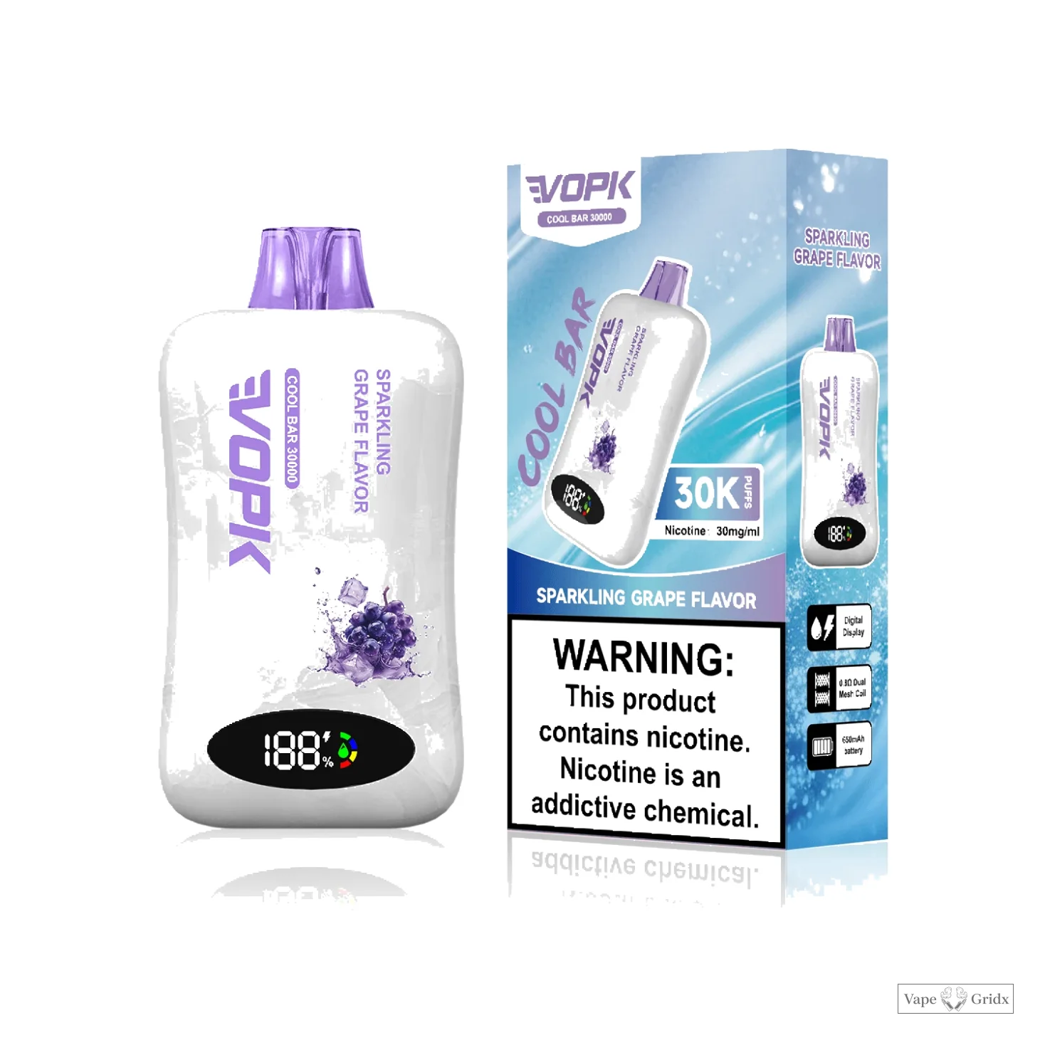 VOPK COOL Bar 30000 30K Trekjes Wegwerp Vape - image 13