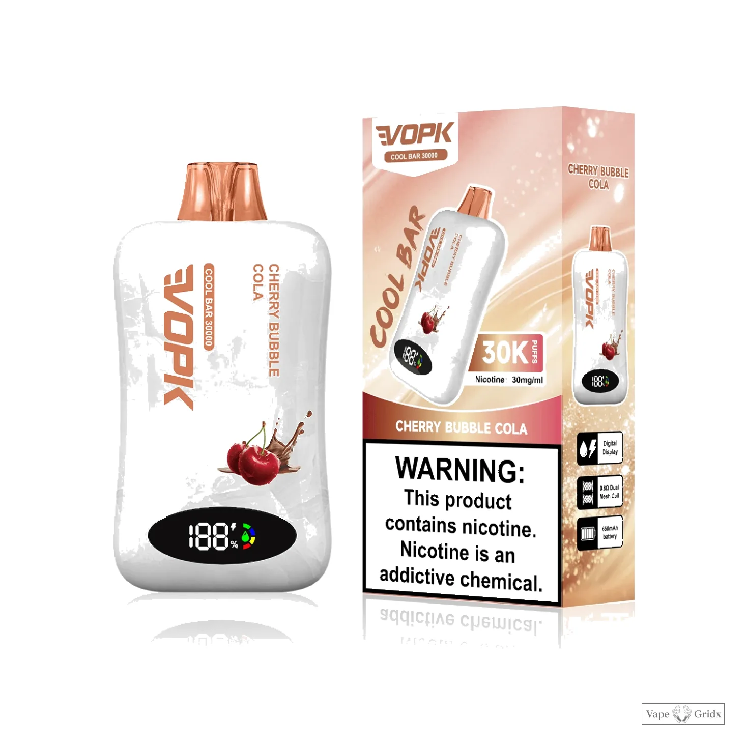 VOPK COOL Bar 30000 30K Trekjes Wegwerp Vape - image 5