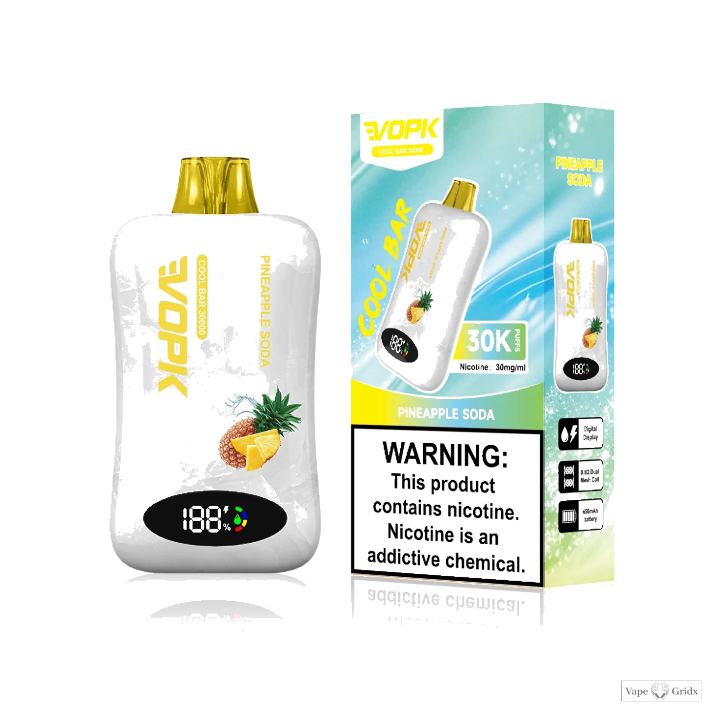 VOPK COOL Bar 30000 30K Trekjes Wegwerp Vape - image 9