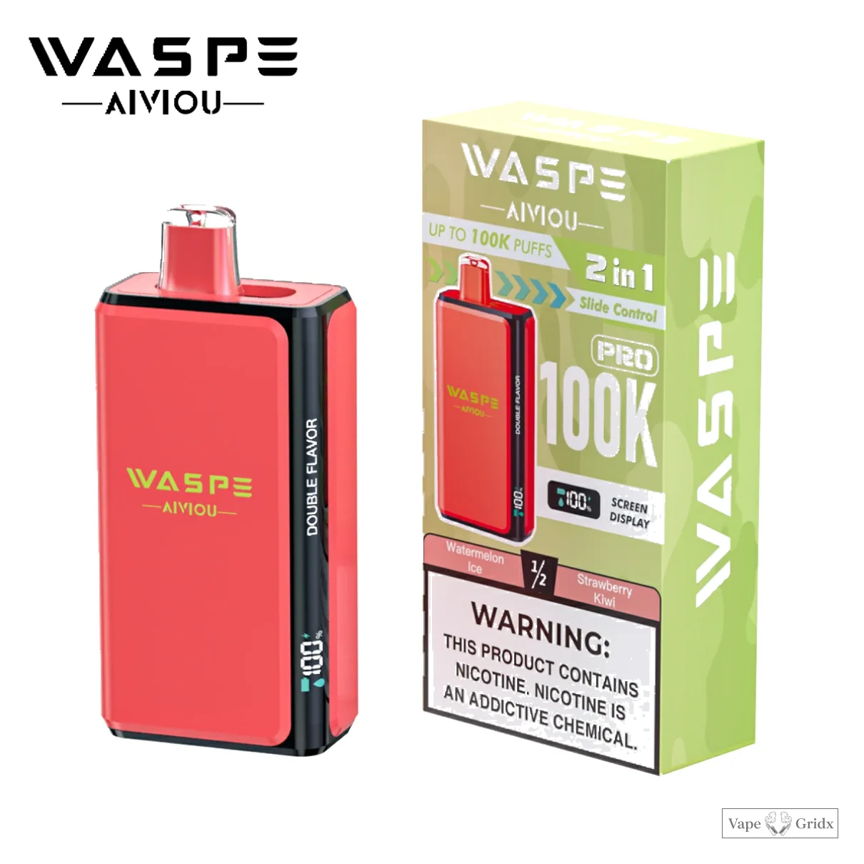 WASPE Pro 100000 100K Trekjes 2-in-1 Wegwerp vape - image 13