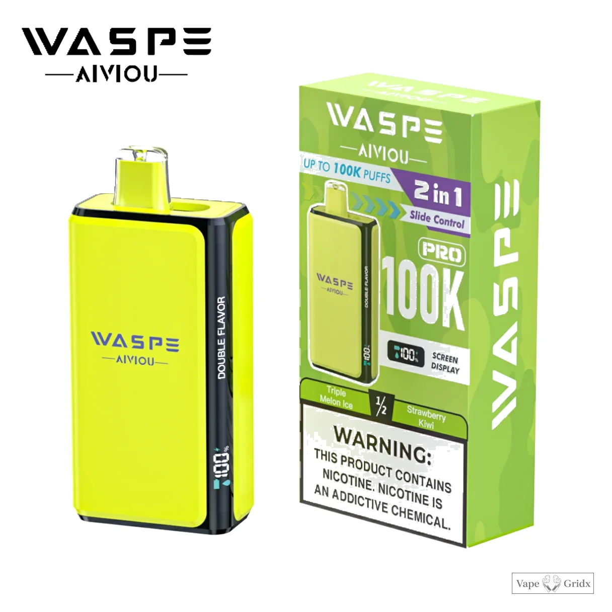 WASPE Pro 100000 100K Trekjes 2-in-1 Wegwerp vape - image 18