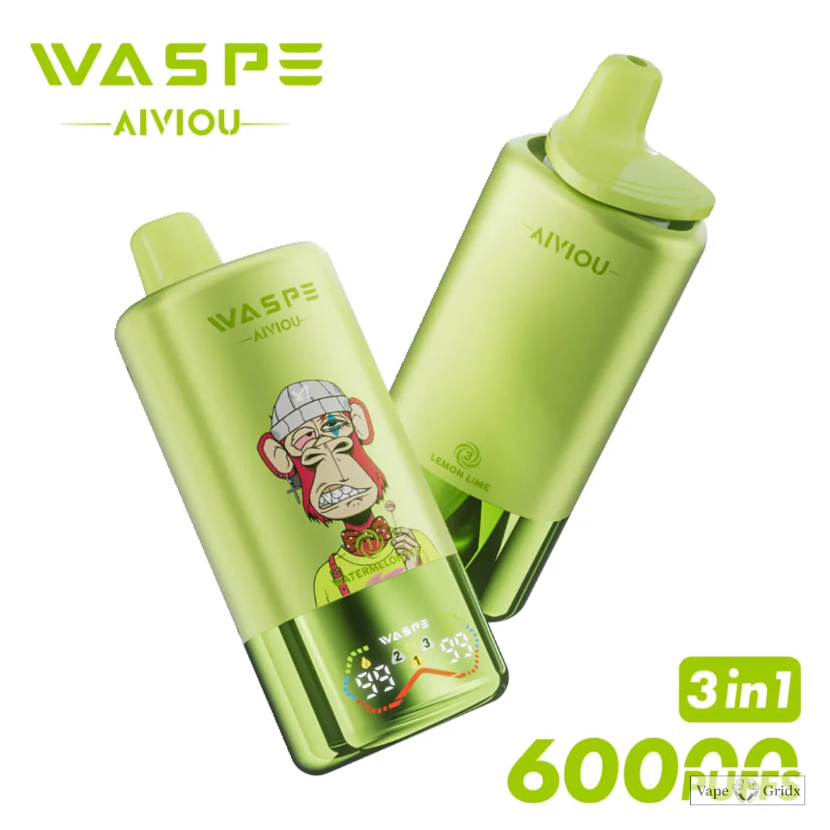 WASPE Bar 60000 60K Trekjes LED Display Wegwerp Vape - image 10