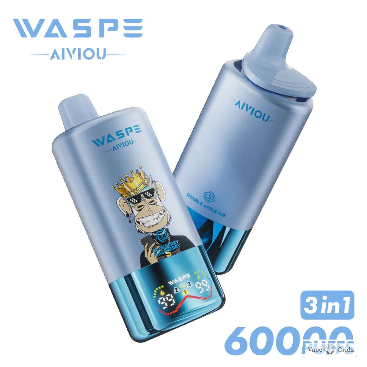 WASPE Bar 60000 60K Trekjes LED Display Wegwerp Vape - image 19