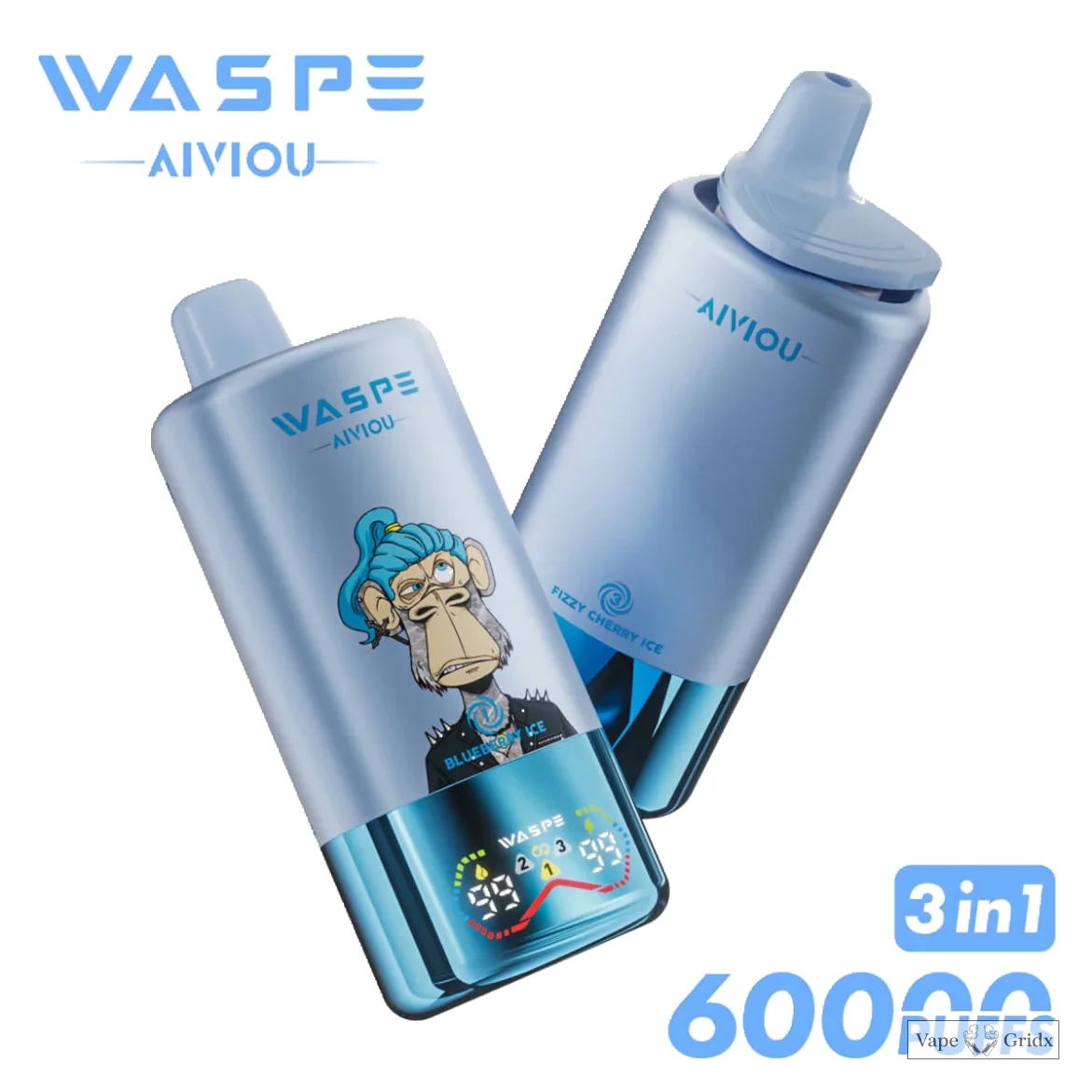 WASPE Bar 60000 60K Trekjes LED Display Wegwerp Vape - image 12