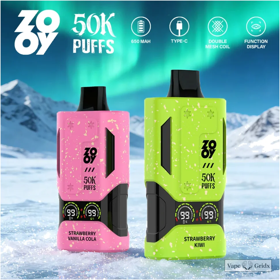 ZOOY Mecha 50000 50K Trekjes Smart Display Wegwerp Vape - image 13