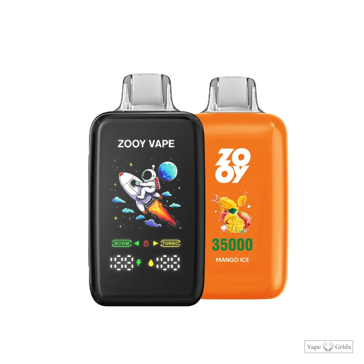 ZOOY FLYER 35000 35K Trekjes Double Mesh Coil Wegwerp Vape - image 2