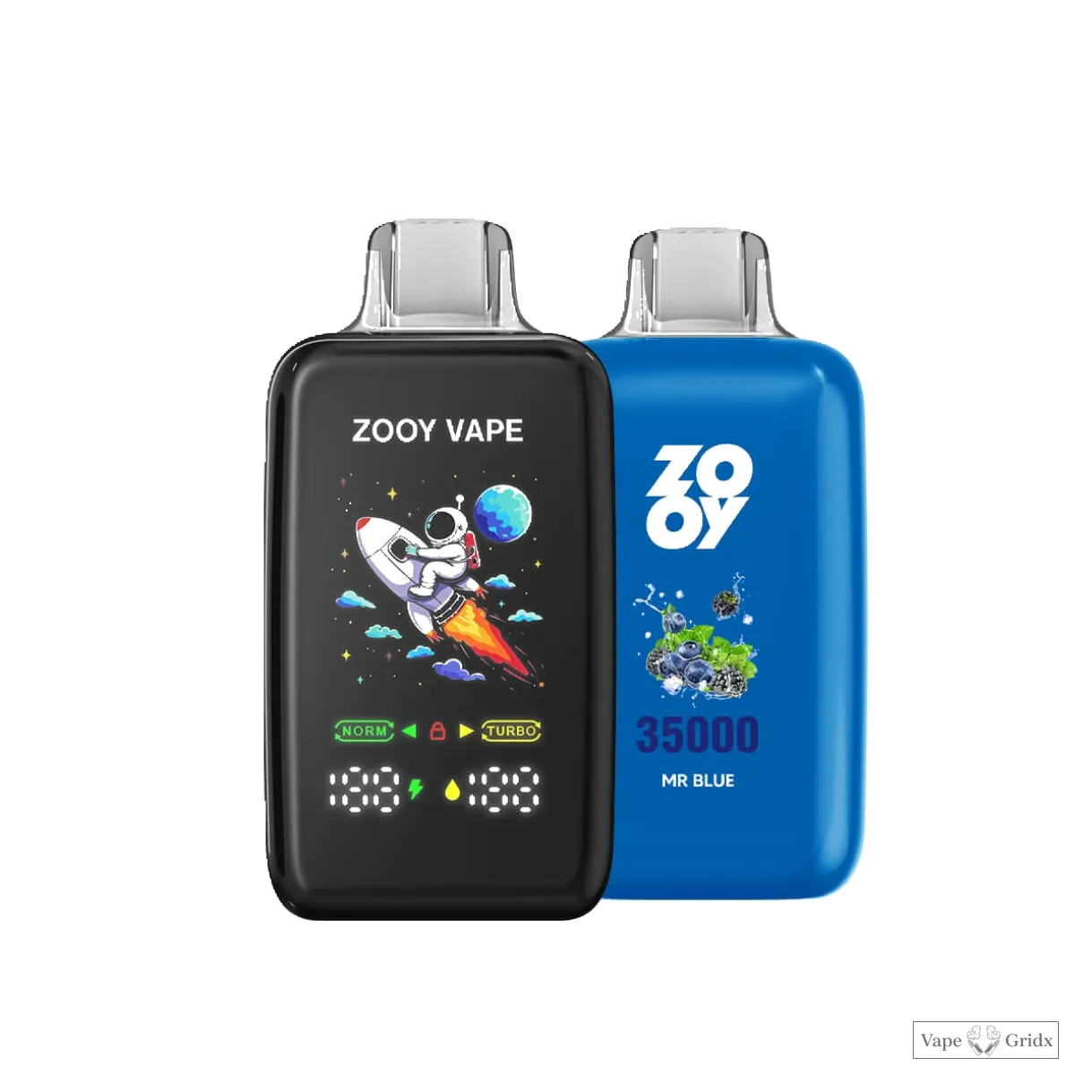 ZOOY FLYER 35000 35K Trekjes Double Mesh Coil Wegwerp Vape - image 5