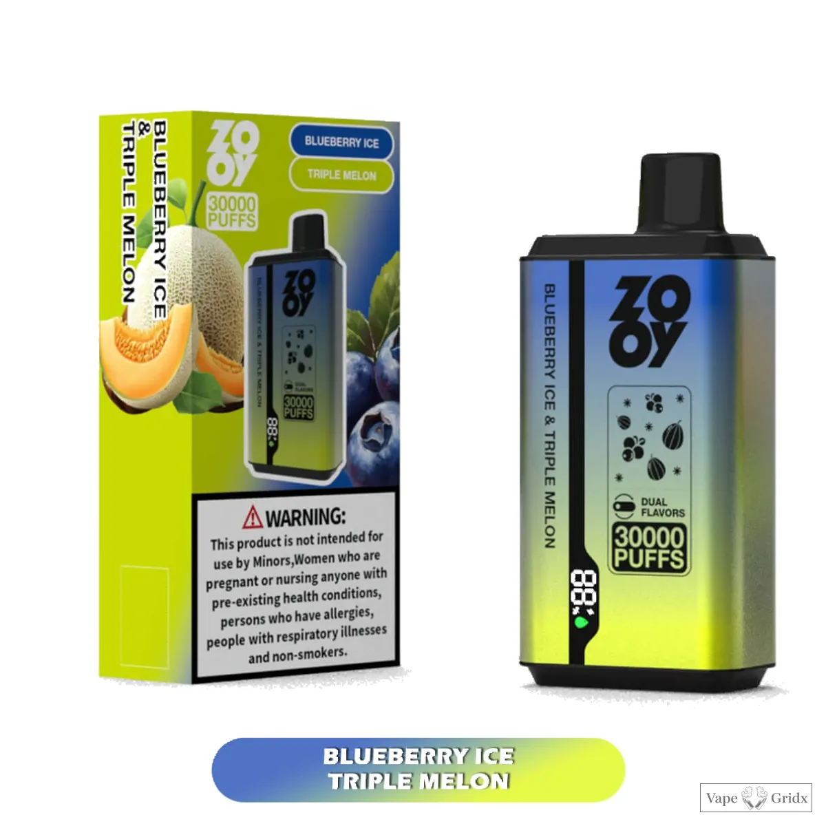 ZOOY Twins 30000 30K Trekjes Dual smaak Wegwerp Vape - image 4