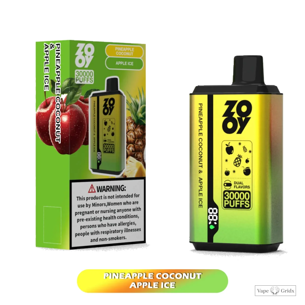 ZOOY Twins 30000 30K Trekjes Dual smaak Wegwerp Vape - image 6