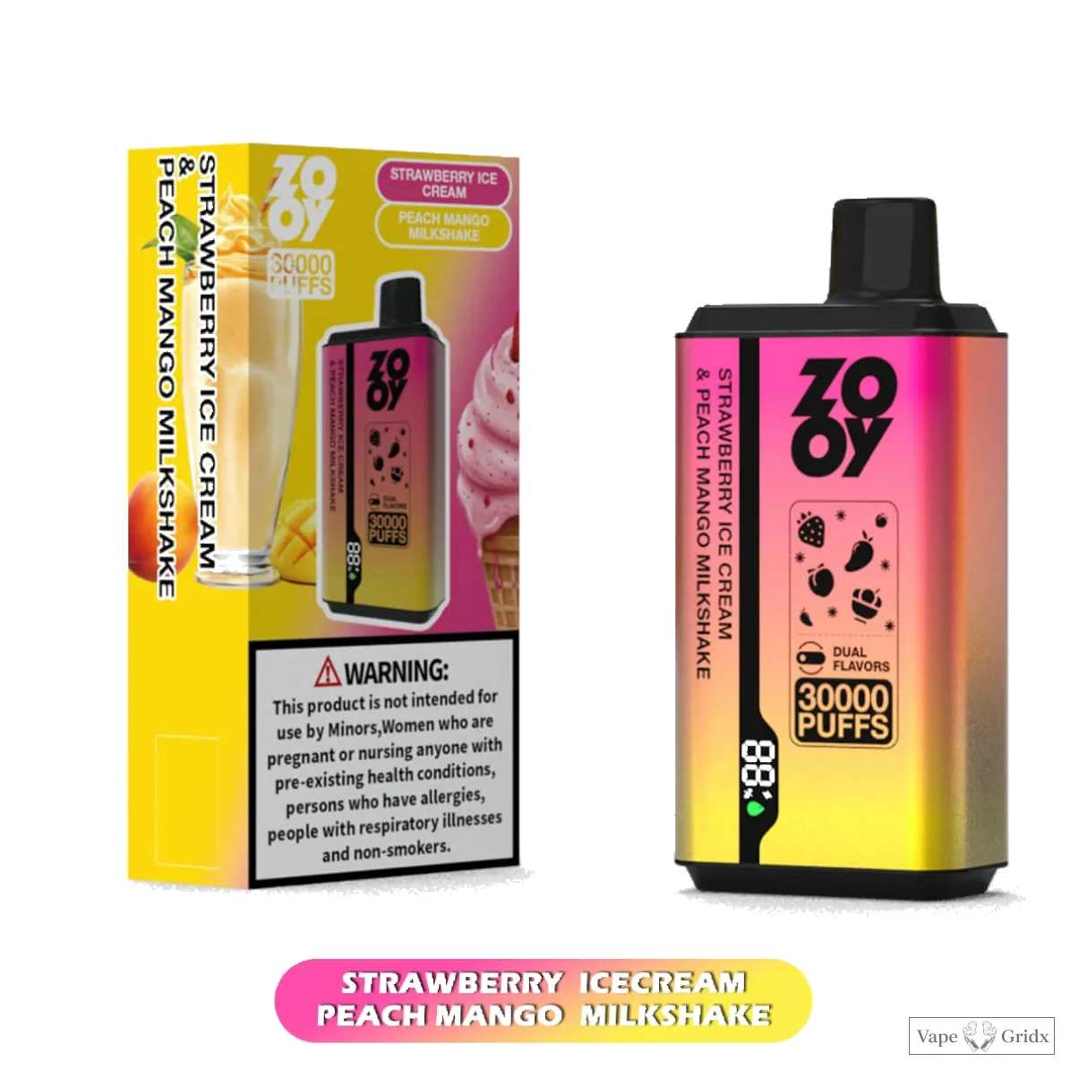 ZOOY Twins 30000 30K Trekjes Dual smaak Wegwerp Vape - image 9