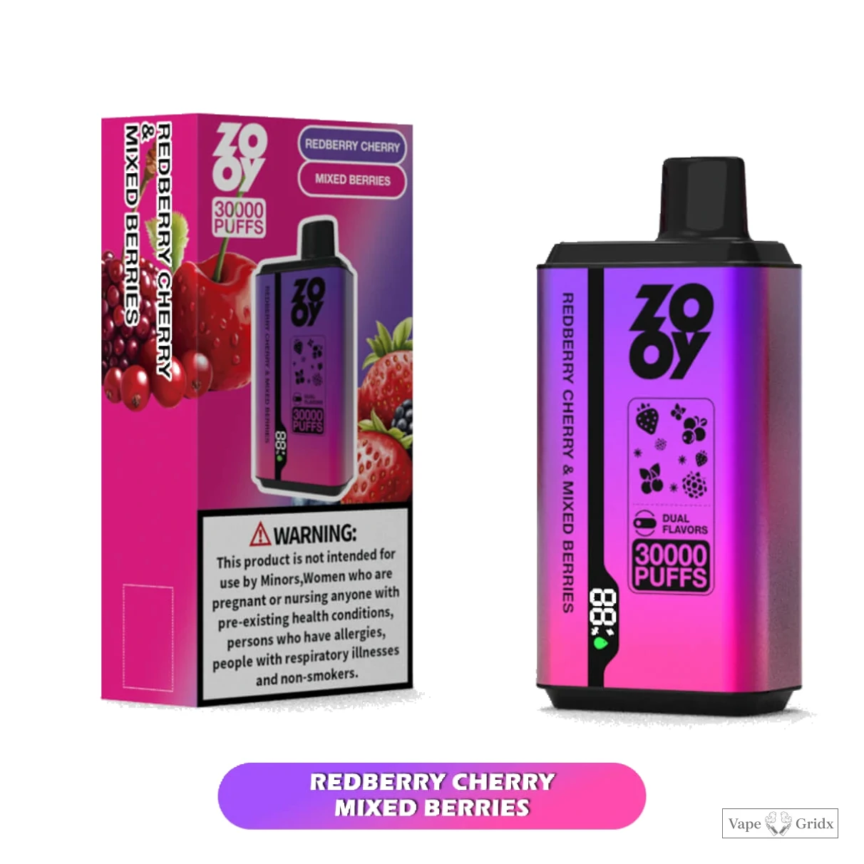 ZOOY Twins 30000 30K Trekjes Dual smaak Wegwerp Vape - image 10